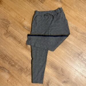 Maeve Plaid Track Pants